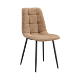 ZUN Modern Style Dining Chair Mid Century Modern Chair, Shell Lounge Upholstered Chair with Metal Legs N752P186178G