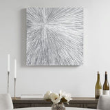 Hand Painted Dimensional Resin Wall Art B03599361