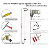 ZUN Multifunctional car repair parts holder, slot hook tool, camping bracket, tow hook extension tool, 15456733