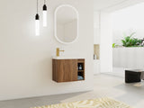20'' Floating Wall-Mounted Bathroom Vanity with White Resin Sink & Soft-Close Cabinet Door W999P143199