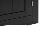 sideboard cabinet,corner cabinet,Bathroom Floor Corner Cabinet with Doors and Shelves, Kitchen, W487P352444
