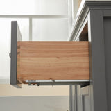 Fully Assembled 36'' Freestanding Single Sink Bathroom Vanity with 2 Handles Sets W1826P255389