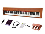 GPP-107 88 Key Full Size Semi-Weighted Standard Keyboards Wooden Digital Piano With MIDI Bluetooth, 81556157