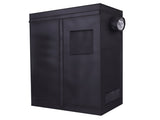 LY-120*60*180 Home Use Dismountable Hydroponic Plant Grow Tent with Window Black 30595919