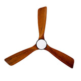 Hot sales Ceiling Fan with Lights 52 Inch Flush Mount Ceiling Fan with Remote Control, Wood Blades W2991P338629