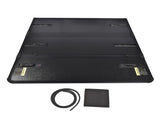 Matte Black Hard Tri-Fold Truck Bed Cover, 5FT Waterproof Tonneau Cover with LED Replacement for 82794751