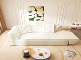 3-in-1 Convertible Sofa Bed, 79.5" Modern Deep Seat Couch with 2 Pillows, 3-Seater Sofa, Sparkling W3219P369307