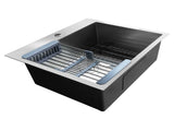 33Inch Top mount Kitchen Sink Drop-in, Farmhouse Kitchen Sink with Sink Protector 18 Gauge, 50769401