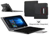 For Universal Android Tablets 10.1/10.5 Tablet Bluetooth Keyboard Case CoverBlack,Fits 10/10.1/10.5 00178611