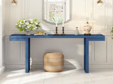 U-Style Large 60-Inch Console Table with Geometric Clean Lines Design,Stylish Entryway Table with N711P303209V