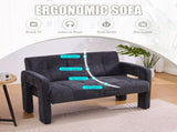 Nordic Modern Double Armchair Living Room & Bedroom Compact Upholstered Sofa Leisure Sofa 18034606