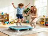 25.5 Inch Kids Mini Trampoline with Non-Slip EVA Jumping Surface, Rounded Edge PU Foam Foot Pads 79450087