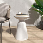 ZUN Metal end Table -Large 73615.00WHI