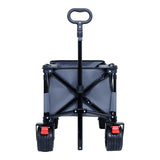 Foldable Wagon with Extended Tailgate, Extra Long Extender Wagon Cart,Beach Wagon Cart Heavy Duty W321P269238