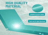 Outdoor Chaise Lounge Cushion, 80 in. x 26 in. x 3 in. Waterproof Fade-Resistant Patio Chair Pad for 64981840