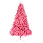 ZUN 6 FT Artificial Christmas Tree, Unlit Christmas Pine Tree with 1000 Branch Tips and Sturdy Metal 90742288