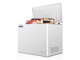 ORIKOOL Chest Freezer 5.0 Cu.ft Solid Top Commercial Deep Chest Freezers with Lockable Stay-Open Lid W2095P372720