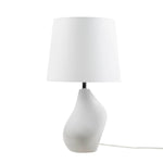 ZUN Asymmetrical Ceramic Table Lamp Grey See below B035P264543