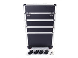 4 in 1 Aluminum Cosmetic Makeup Case Tattoo Box Black 50469572