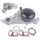 ZUN Water Pump w/ Thermostat & Gasket for Chevrolet Camaro Corvette Pontiac Firebird GTO Avanti II 5.7L 44617873