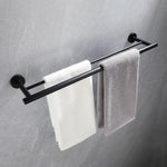 ZUN 5 Piece Bathroom Towel Rack Set Wall Mount W2287P174693