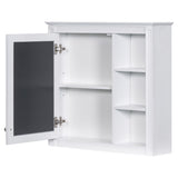30'' x 28'' Medicine Cabinet, Wall Mounted Bathroom Storage Cabinet, Modern Bathroom Wall Cabinet WF318452AAK