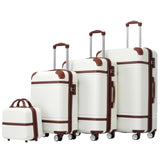 Hardshell Luggage Sets 4 Pieces 20"24"28" Luggages and Cosmetic Case Spinner Suitcase with TSA 17639743