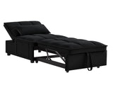 4 in1 Multi-Function Single Sofa Bed with Storage Pockets,Tufted Single Pull-out Sofa Bed with W2186P163736