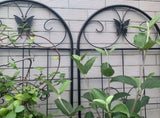 Metal Garden Trellis, 2 Pack Metal Trellis for Climbing Plants, Indoor/Outdoor Plant Trellis for W840P321535