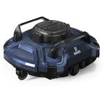 ZUN Cordless Robotic Pool Cleaner Pool Vacuum Self-Parking Dual-Motors LED Indicator 51865721