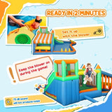 Kids PlayhouseInflatable Water Slide Bounce House 37508771