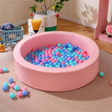 42 Inch Kids Round Foam Ball Pits with 25D Sponge Filling and Washable PU Cover 06215711