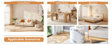The cylindrical table with its patterned design can be easily integrated into a variety of interior W1151P200297
