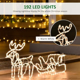 Christmas Reindeer and Sleigh 39781677