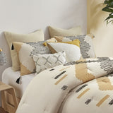 King/Cal King 3 Piece Cotton Comforter Set B035128784