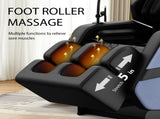Massage Chair Recliner with Zero Gravity with Full Body Air Pressure W1875P224693
