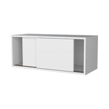Anegam Floating Cabinet with Sliding Door, White B128P244997