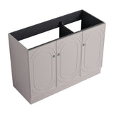 48" Freestanding Bathroom Vanity & 3 Soft-Close Cabinet Doors -Excluding Sink W999P241062