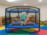 4*6ft Outdoor Square Trampolines for Kids Adults Long Rectangular Tumbling Trampoline W2071P320537