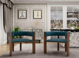 Unique Curved Back Design Wooden Dining Chair with Protective Pad Suitable for Kitchen or Dining T3609P482845