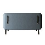 55 Convertible Chair Bed, Tri-Fold Sofa Bed with Adjustable Backrest & Pillow, Leisure Chaise W1767106624