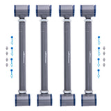 4Pcs Rear Camber Control Arm Toe Fit Honda Accord 2003-2007 Fit Acura TL 2004-2006 Base Fit 54133245