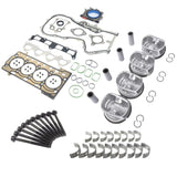 Engine Pistons Head Gaskets Bearing Kit Replacement for Audi Volkswagen Jetta 1.4 TSI EA111 90030731