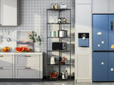 6 Tier Shelf Wire Shelf Rack Pentagonal Shelves Adjustable Metal Heavy Duty Free Standing W155083050
