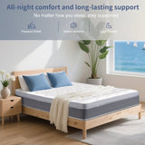 King Size Mattress in a Box 12 Inch Memory Foam Hybrid Mattress with Pocketed Springs Medium Firm 81220391