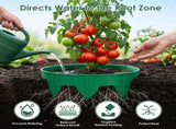 12 pcs Adjustable Interlocking Plant Grow Rings, PP Plastic Plant Guard with SnapTogether Panels, 75549765