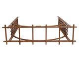 Beautiful And Practical Garden Arch Dark Brown 58045863