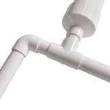 Wall Mounted Hydroponics Growing Planting System Kit, Soilless Cultivation PVC Pipes for Gardening 64064276