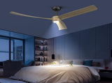 52 Inch Ceiling Fans with Lights Led Remote Control Low Profile Flush Mount for Living Room Bedroom 67041248