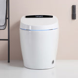 ZUN Smart Toilets with Heated Bidet Seat, Portable toilet with bidet built, Bidet toilet with Dryer and W2026P152789